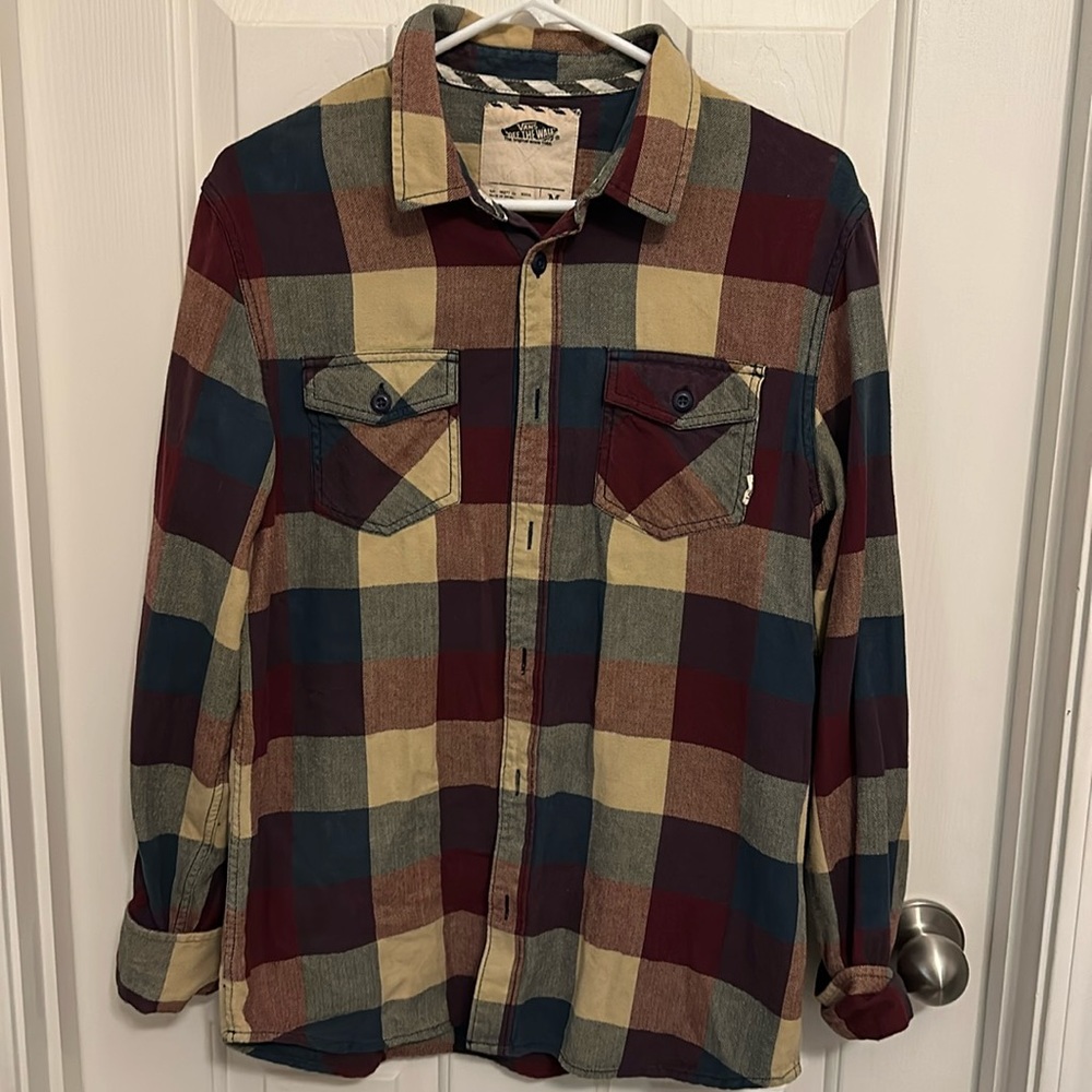 Vans Plaid Button Down